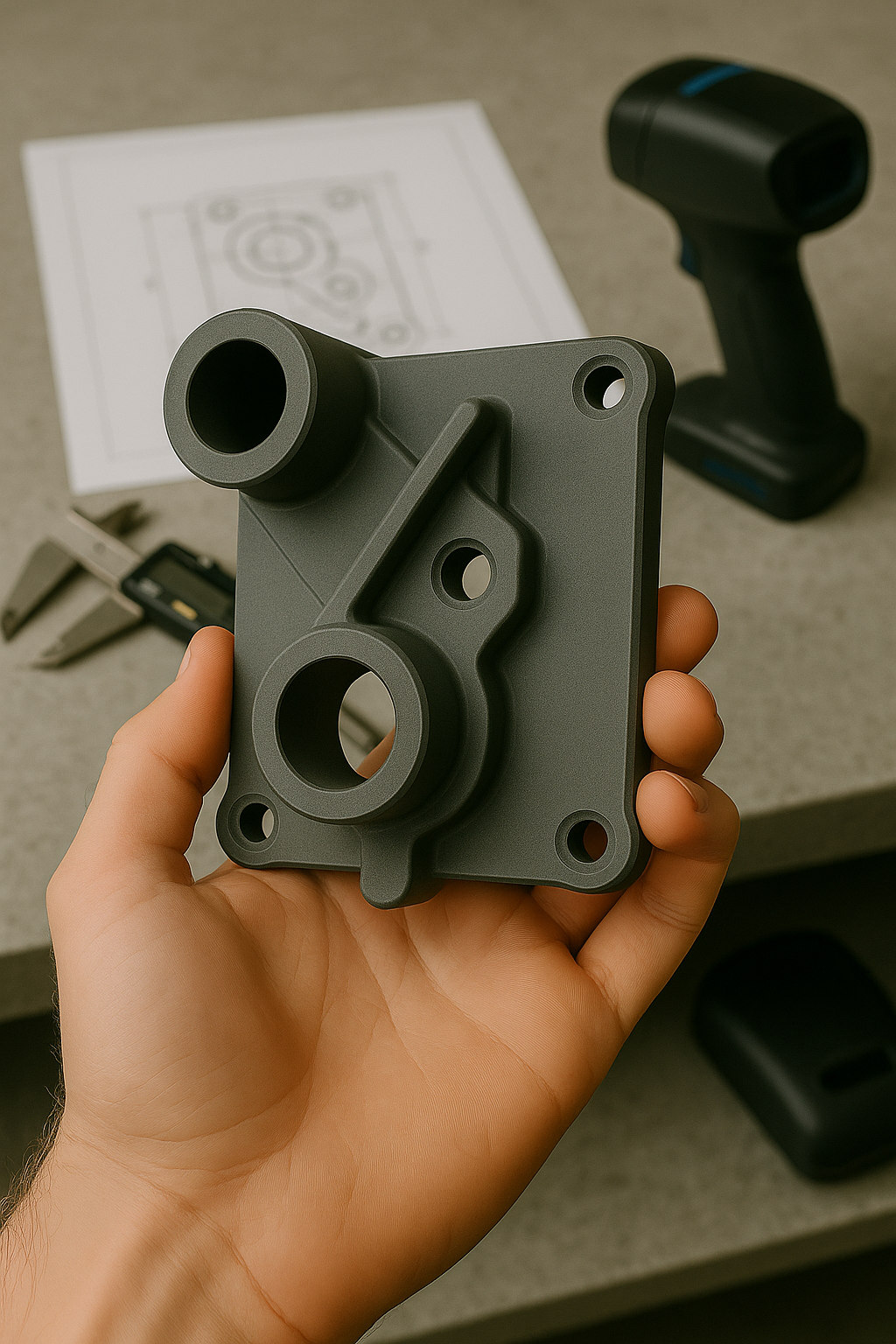 Fixtur, Bracket. 3D modell